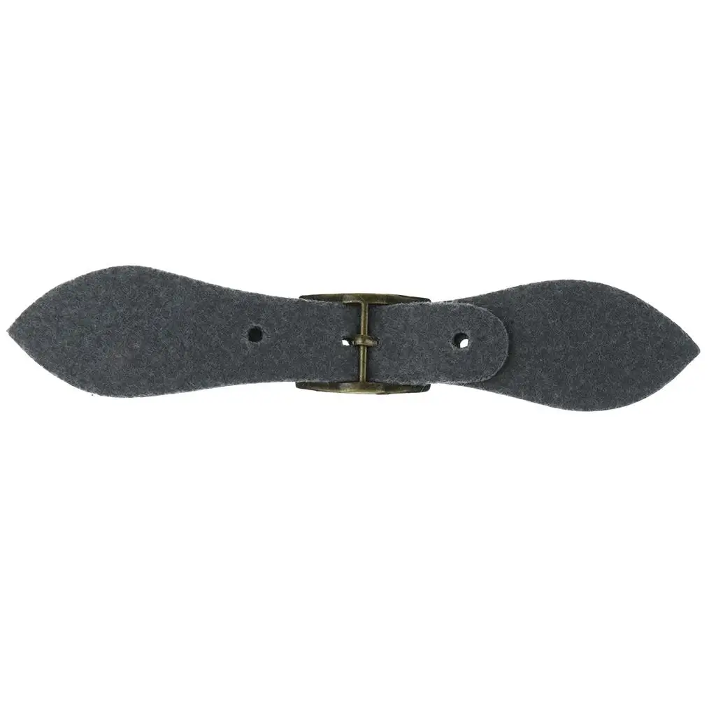 Decorative Leather Toggle Horn Button Coat Fastener Sewing Accessory for Knitwear and Crafting Projects