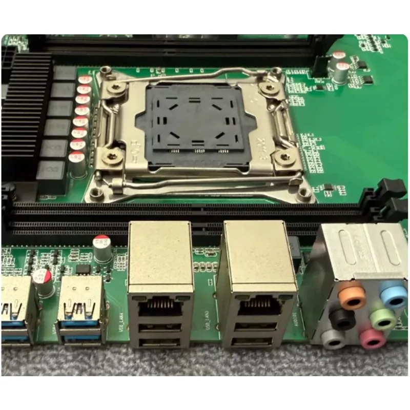 X99 Dual-Socket PLUS Motherboard · LGA2011-3 Mainboard, DDR4 Memory 6 PCIe Graphics Card Slots Wide Spacing Design