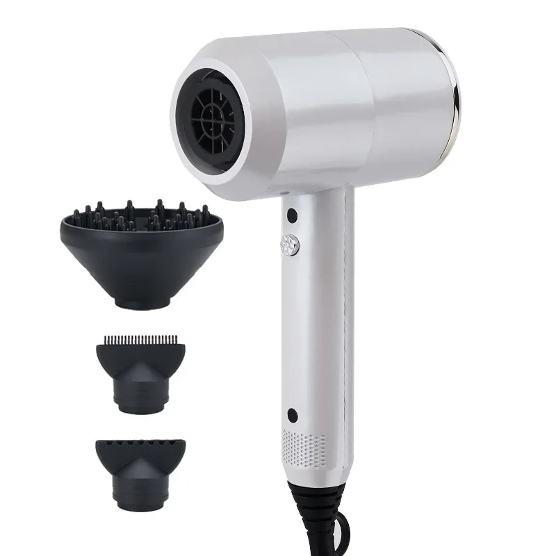 Hot Air Blower Hammer Shape Powerful AC Motor Smoothing Nozzle Fast Drying Magic Hair Dryer Blower