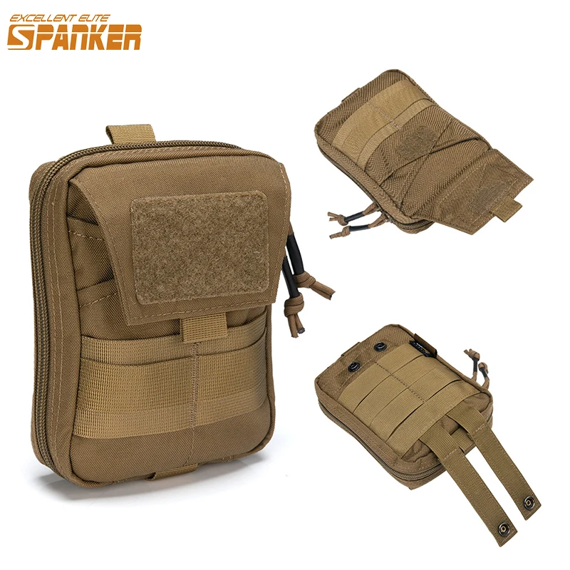 

Тактическая Сумка для повседневного использования с системой «Молле», универсальные сумки, многофункциональная двойная сумка для охотничьего инструмента