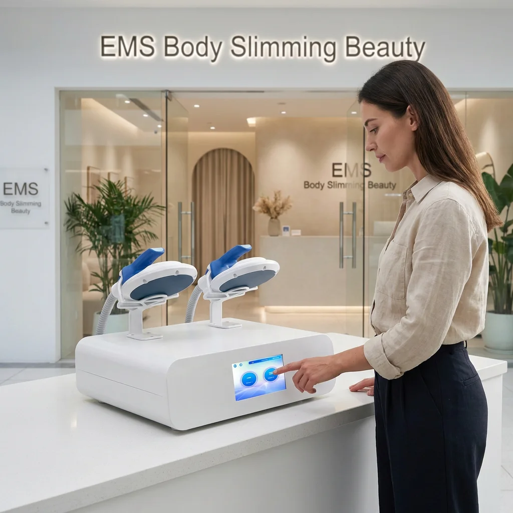 

2026 Desktop EMS Body Sculpting Beauty Equipment for Body Slimming Muscle Building Fat Burning Weight Loss Cellulite