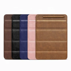 PU Leather Case for iPad 10th Generation Pro 11 Air 5 Cases with Pencil Holder Universal 12.9 Covers Tablet Accessories