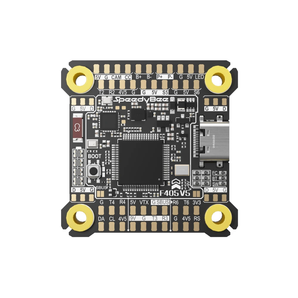 Speedybee F405 V5 Stack F405 V5 FC & OX32 55A ESC 30x30 لطائرة بدون طيار FPV ذاتية الصنع