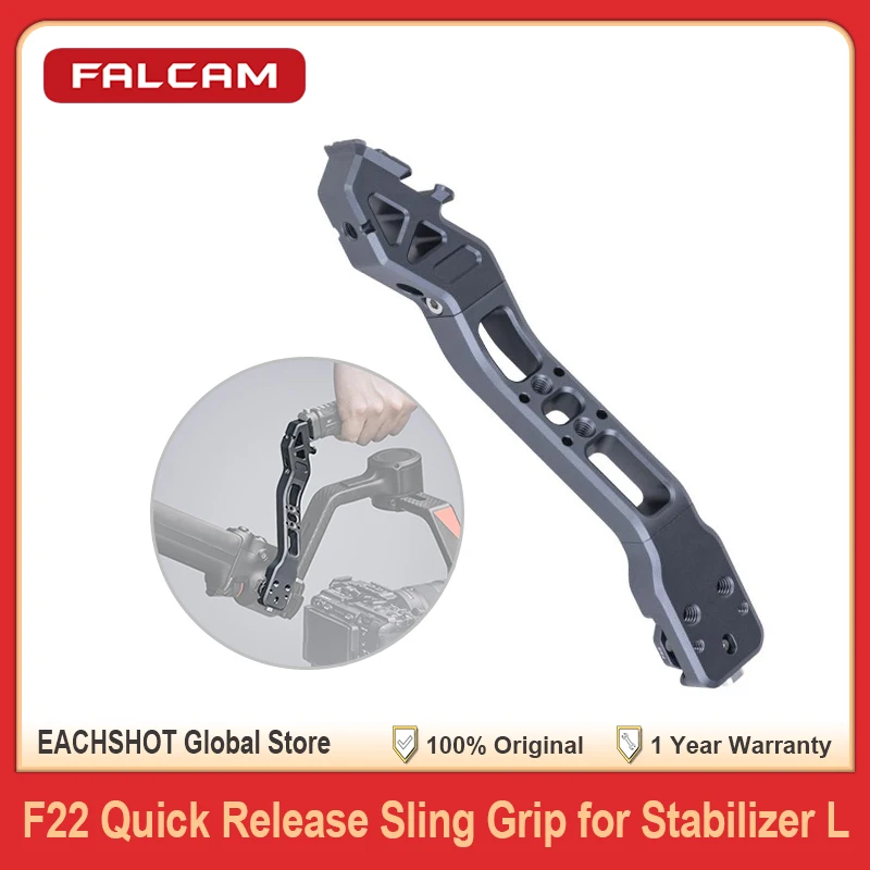 FALCAM F22 Quick Release Sling Grip for Stabilizer L Multiple Expansion Interface for Low Angle Shooting for DJI RS4 Pro