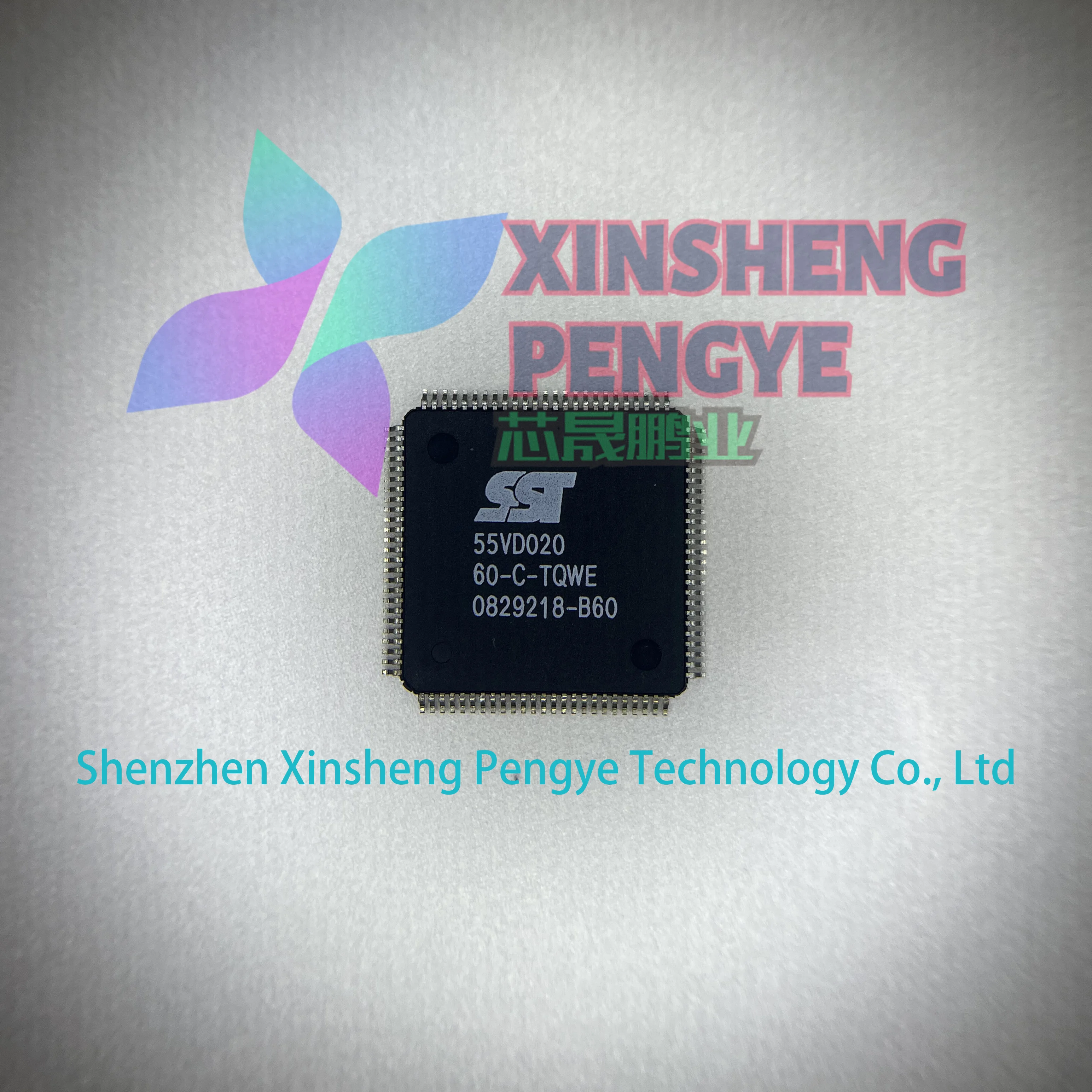 10 〜 100 ピース/ロット新オリジナル SST55VD020-60-C-TQWE 55VD020-60-C-TQWE パッケージ TQFP-100 60MHz フラッシュメモリドライブコントローラ IC