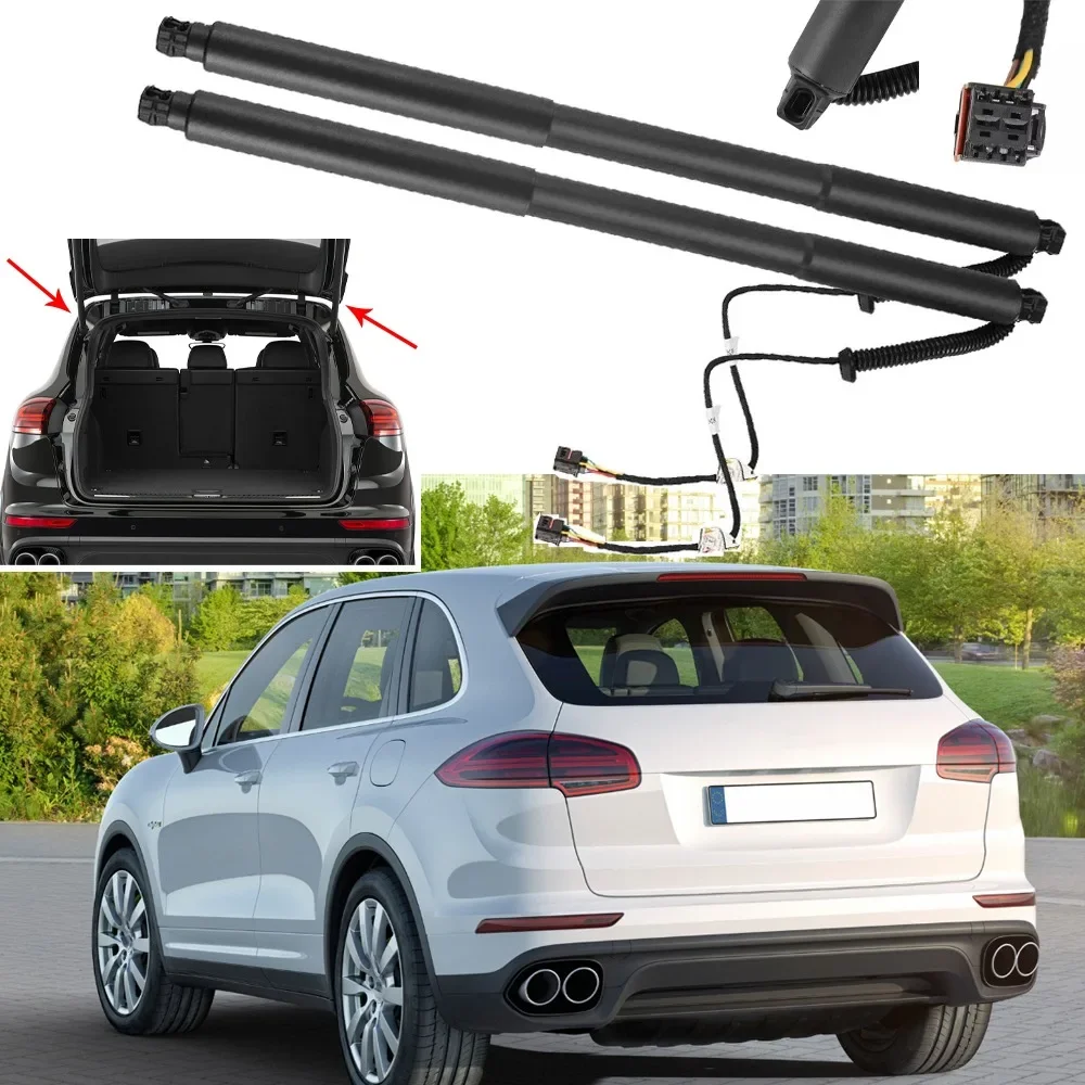Rear Tailgate Damper For 2015-2017 92A Porsche Cayenne Electric Tailgate Gas Spring Struts 95851285107 95851285108