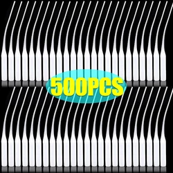 100/500Pcs Glue Micro-Tips Plastic Glue Extender Precision Applicator Dropping Tube Nozzle for Crafting Adhesive Dispensers