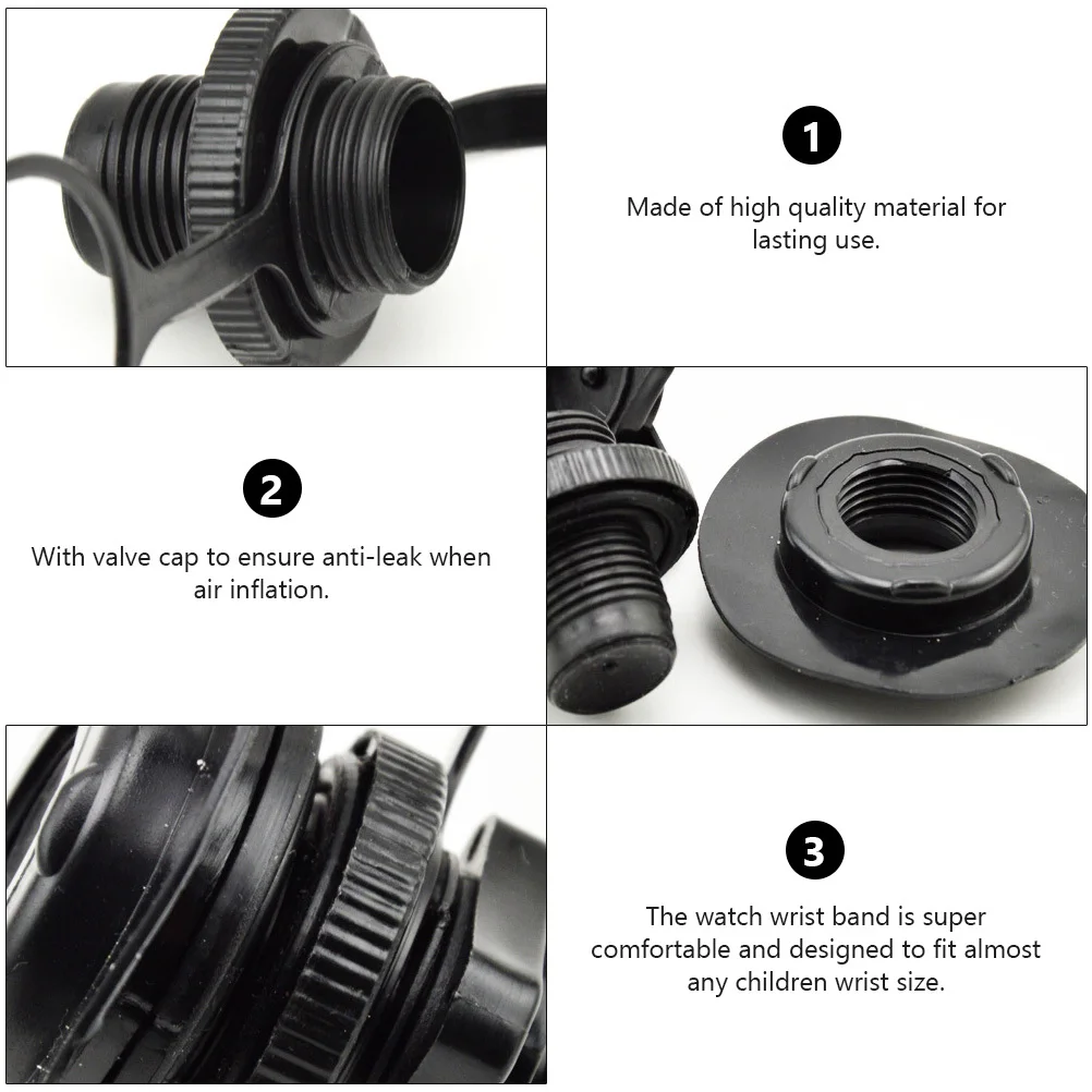 

22mm Boston Valve Replacement Air Valve Durable Boat Inflatable Kayak Accessories Pump Adapter Screw Nozzle Boat for Inflatable