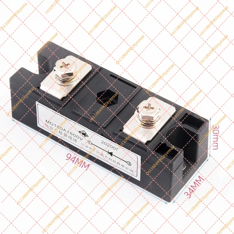 MD110A 160A 200A 300A 400A High Power Anti Reverse Freewheeling Diode Module 1600V 2000V