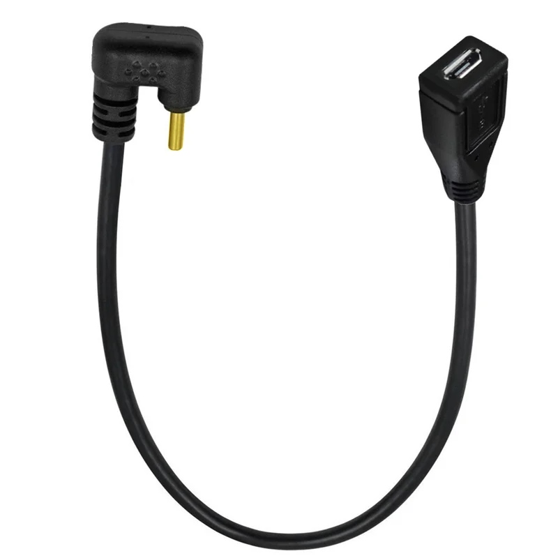 90 Degree Angled Left/Right/Up/Down/U-shaped USB3.1 Type C Male To Micro USB 2.0 5P Female Data Angled Cable 25cm