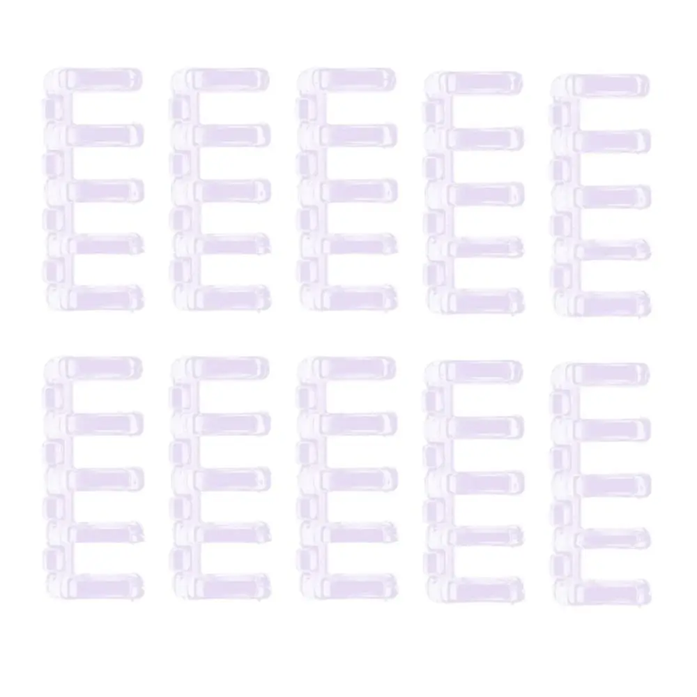 10Pcs Binding Spines Snap Split Binder Rings for A4 A5 A6