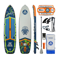 Brand New Surfing Pvc Sup Paddle Sub Stand up TOURUS Inflatable Fishing Board