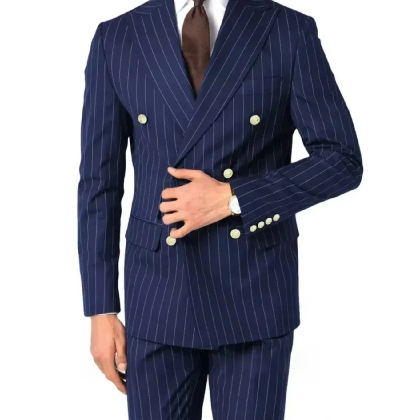 

Jackets for Men，Costume De Luxe Pour Homme ，Blazer Masculino Slim Fit，Business Casual，striped Suit Men