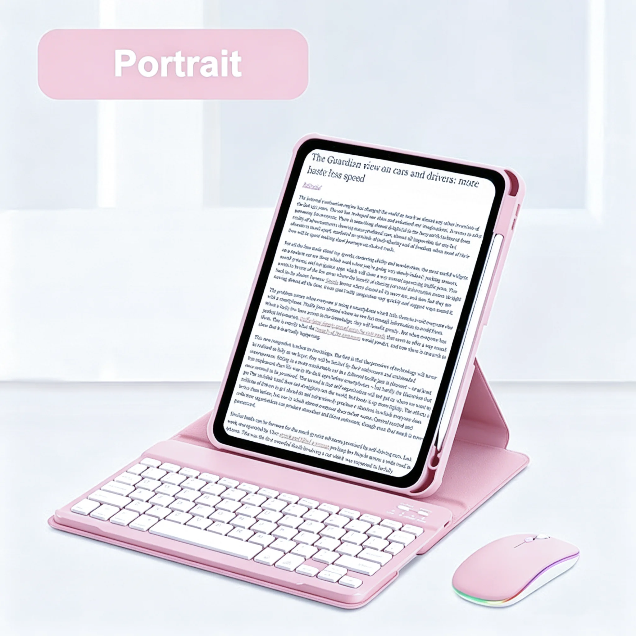 Rotate Case Keyboard with Mouse for iPad 11th Generation A16 11.0 inch 2025 for iPad 10th 10.9 2022 Detachable Wireless Pen Slot view 4