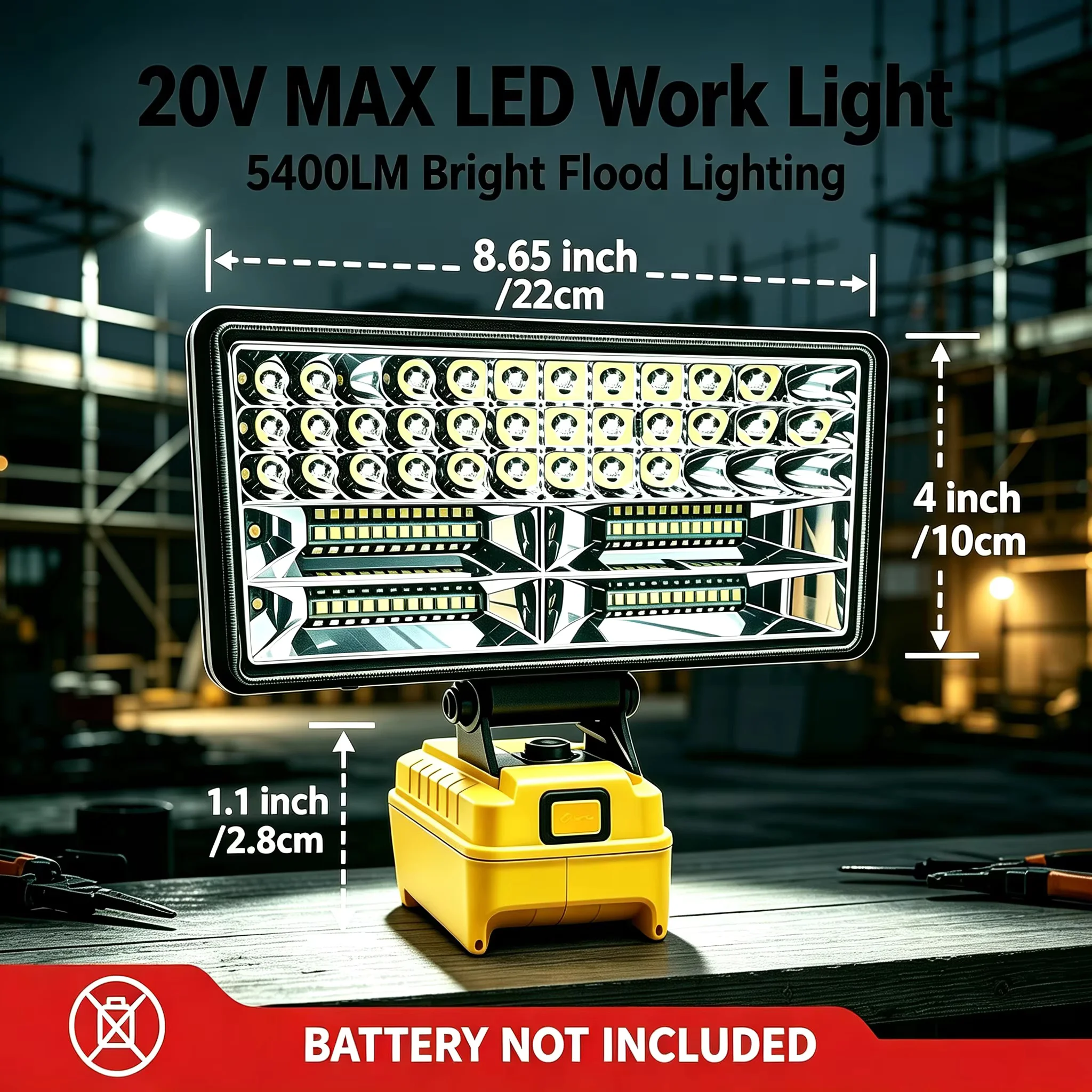 Lampu Kerja LED 20V MAX, Lampu - Outdoor Lighting Not Working ulasan dan harga