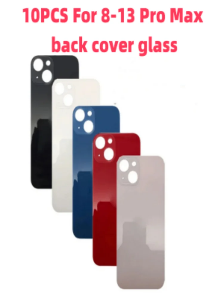 

10 шт. для iphone 8-8P-XR-X-Xs-Xsm-11-12-12-13-Pro-Pro Max-Mini задняя крышка аккумулятора, замена стекла