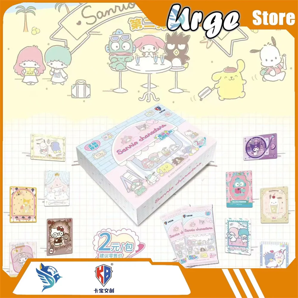 KABAO Sanrio Polaroid-Style Collectible Cards Colorful Life: Vol. 2 2Yuan Pack - Official Genuine Periphery & Goods Mystery Box
