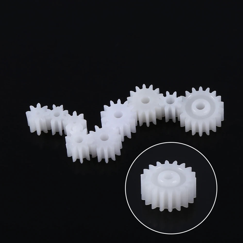 Motor Gears Plastic Gear  Accessories Plastic Spindle Worm Gear for Aircraft Car Truck Model Robotic Motor Shaft