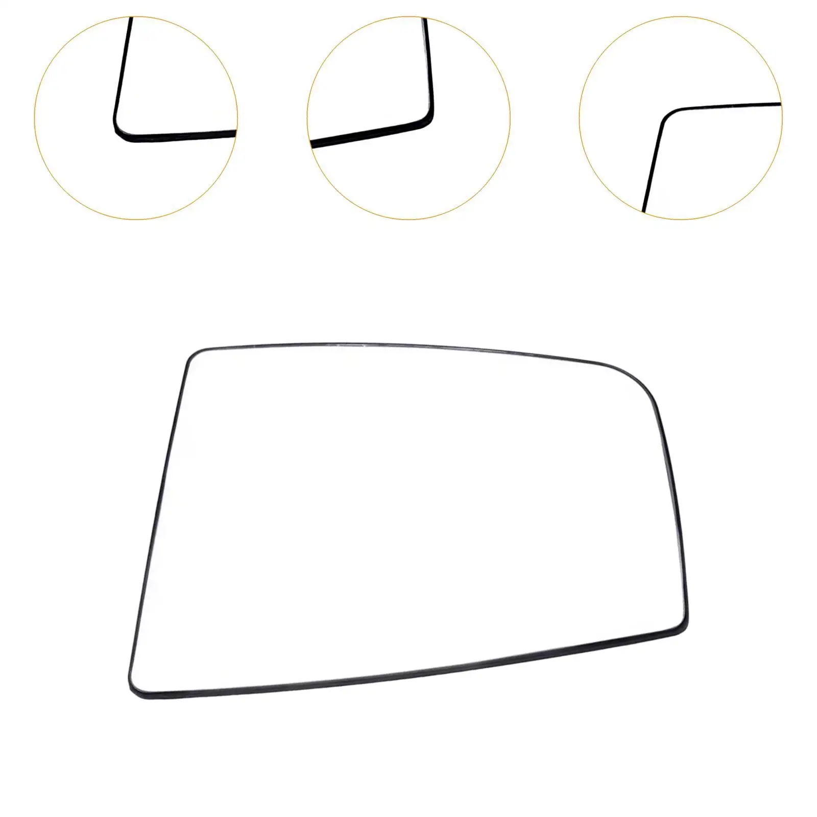 استبدال زجاج مرآة جانبية للسيارة تركيب مريح احترافي ملحقات السيارات مرآة الرؤية الخلفية لـ T250