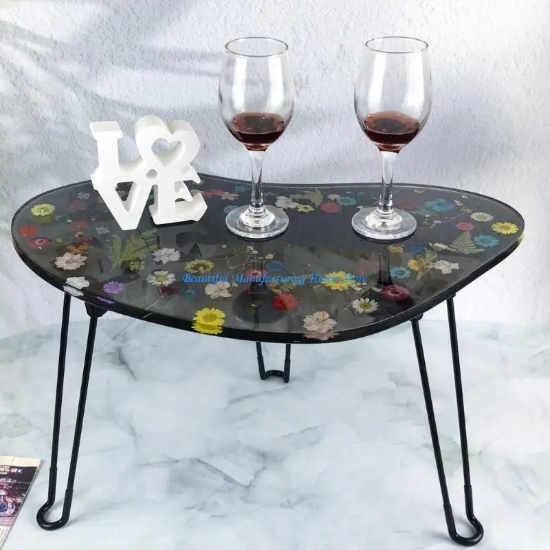 E56A Flexible Resin Table Molds Epoxy Resin Molds Irregular Cutting Board Molds