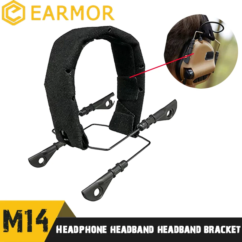 EARMOR Tactical Headset Accessories Tactical Shooting Headset Headband Headband Bracket Suitable for M32 / M32H / M31H / M31