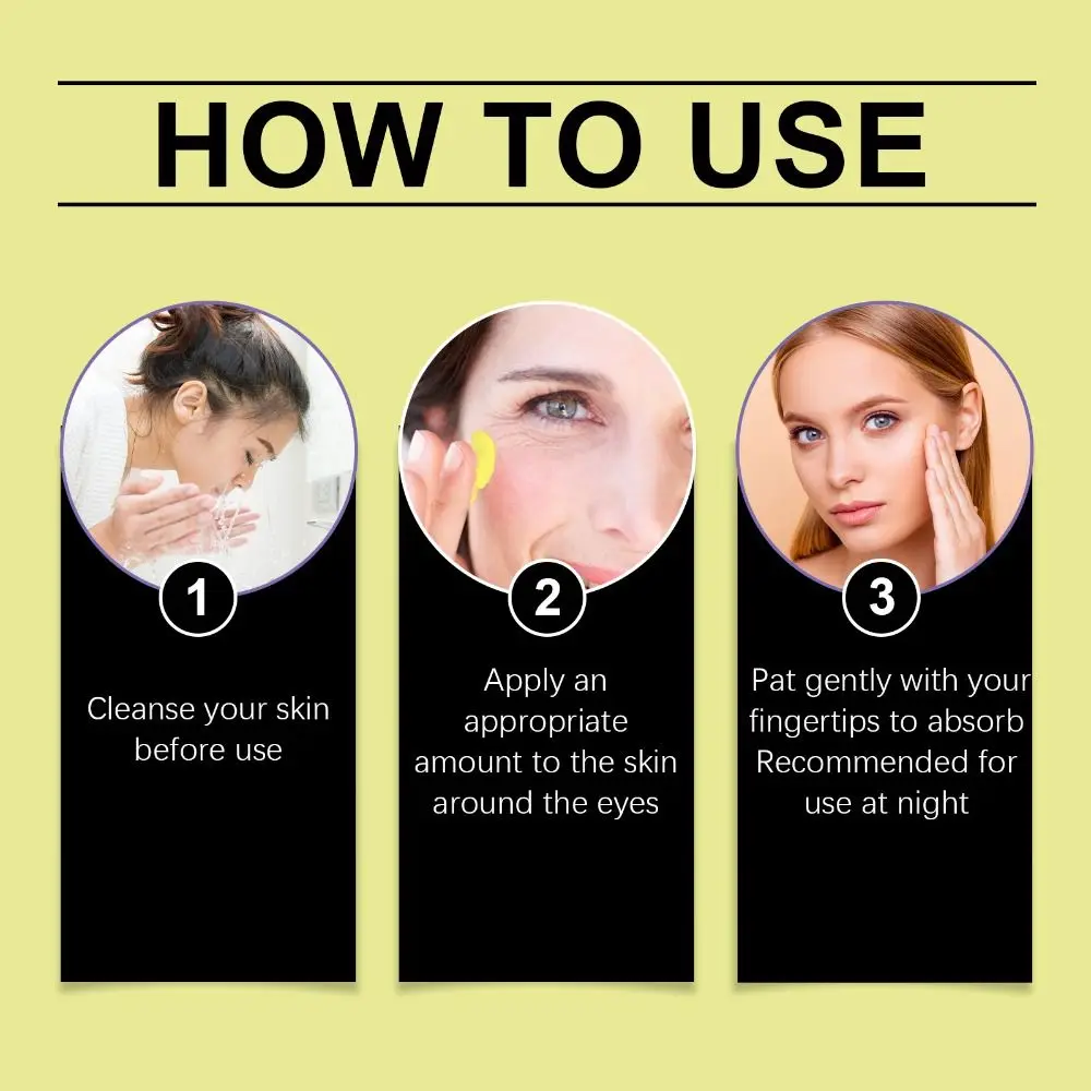 Effective Retinol Wrinkle Fix Cream Fade Fine Lines Clear Face Serums Brightening Smoothing Care Eye Cream for All Skin Types