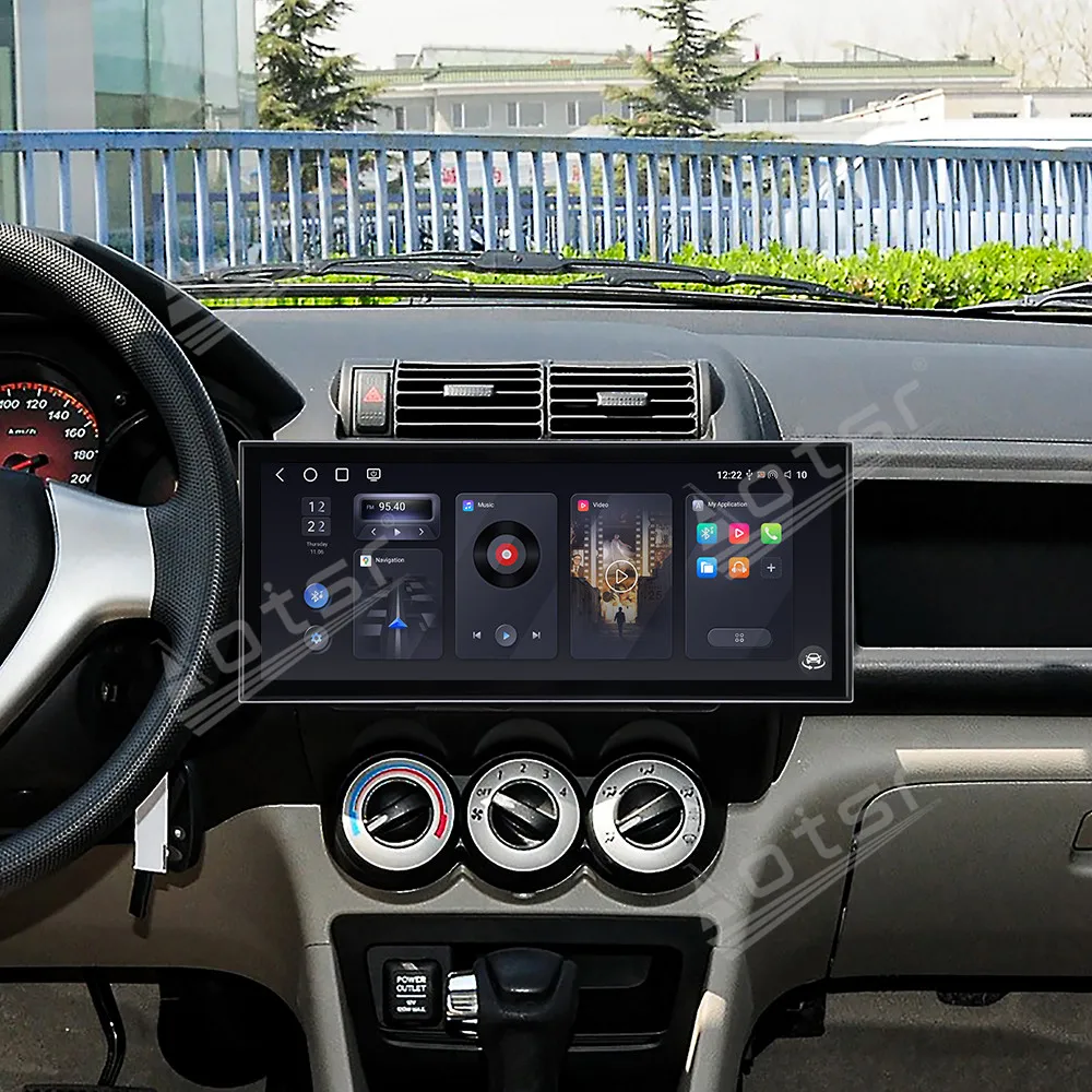 15.8” Android Screen Qualcomm Carplay Car Radio For Honda Fit City EVERUS S1 2002~2015 Multimedia Player GPS Navigat Head Unit