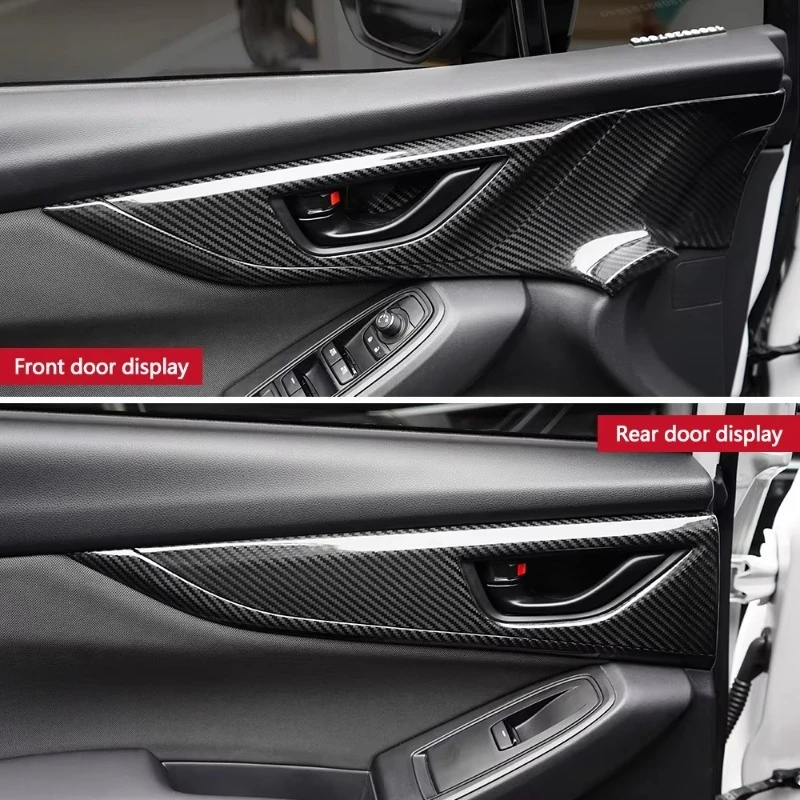 

Real Front and Rear Door Trim Accessories Protection for Subaru WRX 2022 2023 Interior