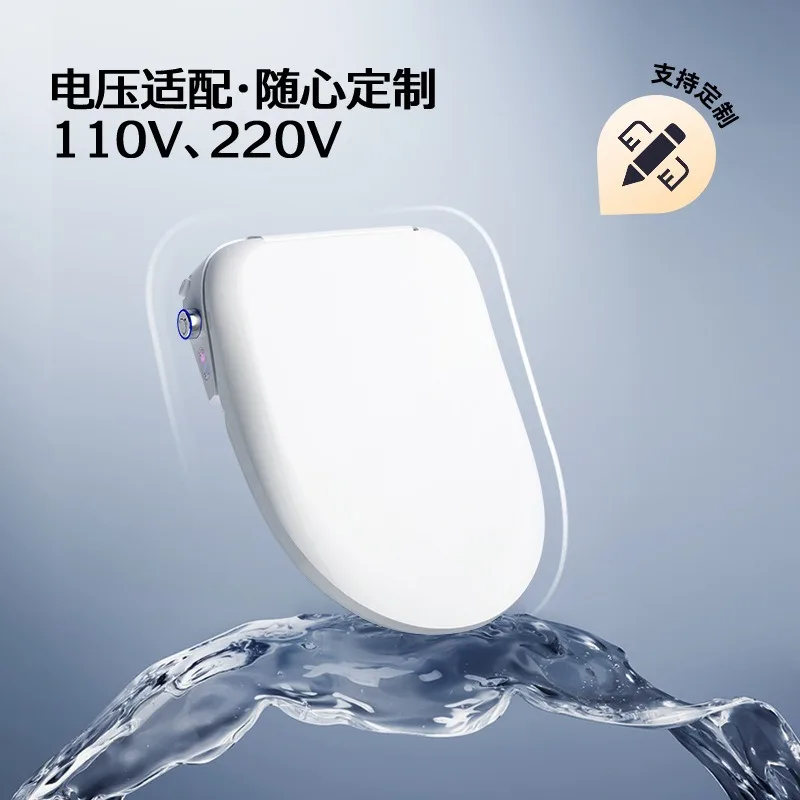New remote control smart toilet cover hip woman wash thermostatic seat instant hot water cover automatic flip