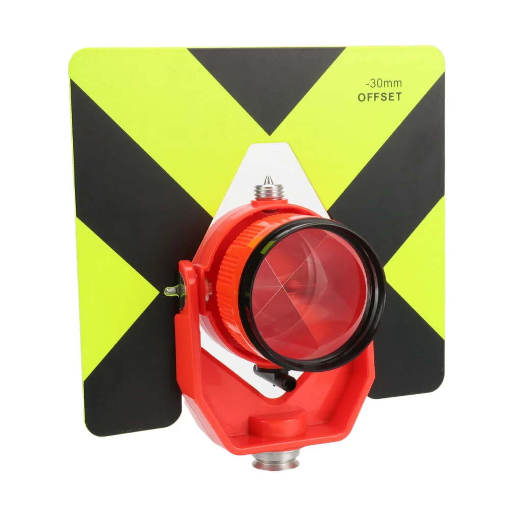 

Optical Surveying Prism with Offset 0/-30mm for Total Station Surveying Accessories Z14BS