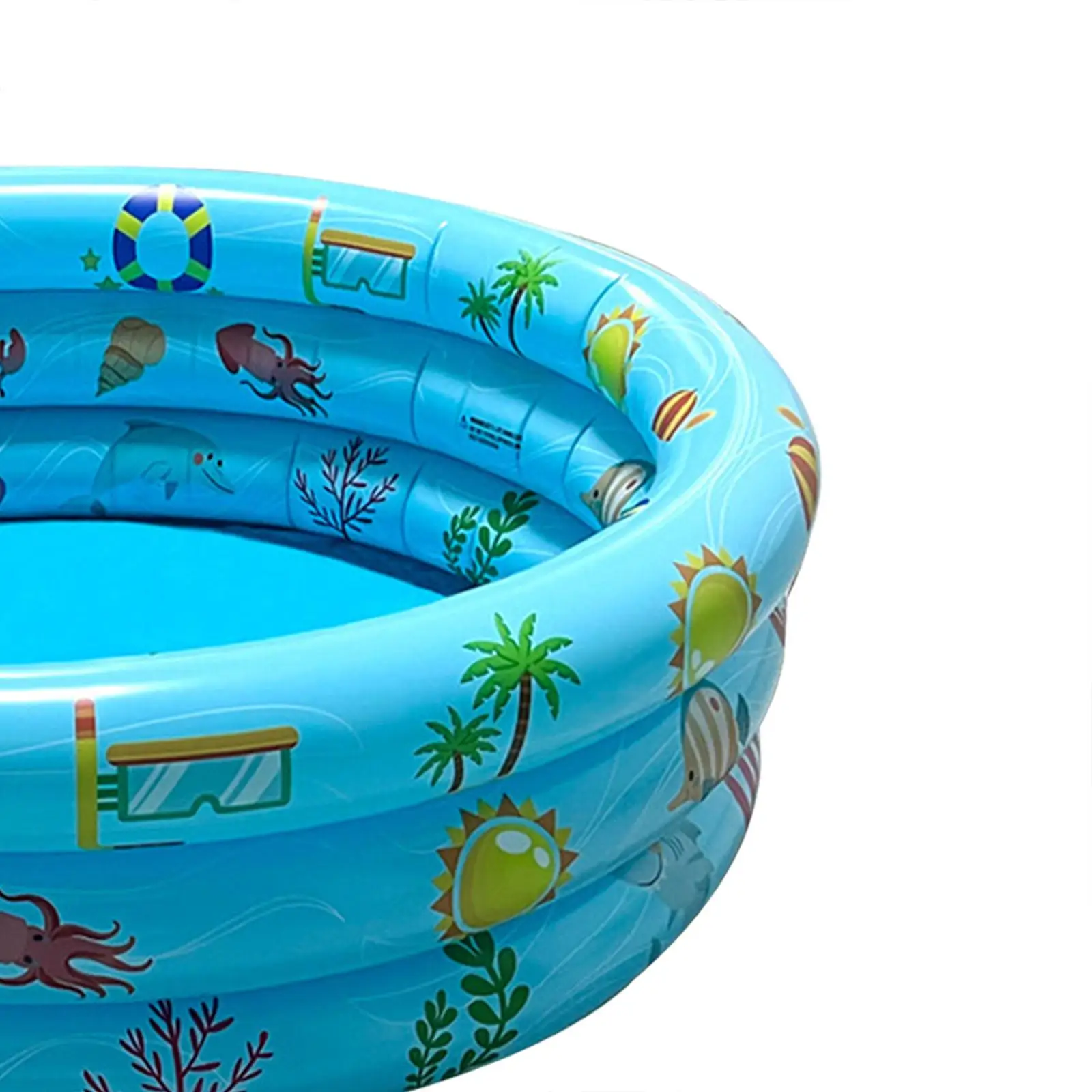 Inflatable Pool for Kids Paddling Pool Cartoon Printed Boys and Girls PVC Kiddie Pool Swimming Pool for Indoors Summer Fun