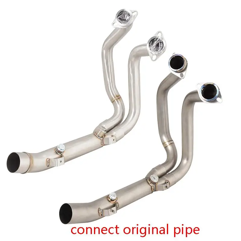 

For BMW F900R F900XR 2020-2025 Motorcycle Exhaust System Header Link Pipe Titanium Alloy Front Tube Slip On Original Muffler