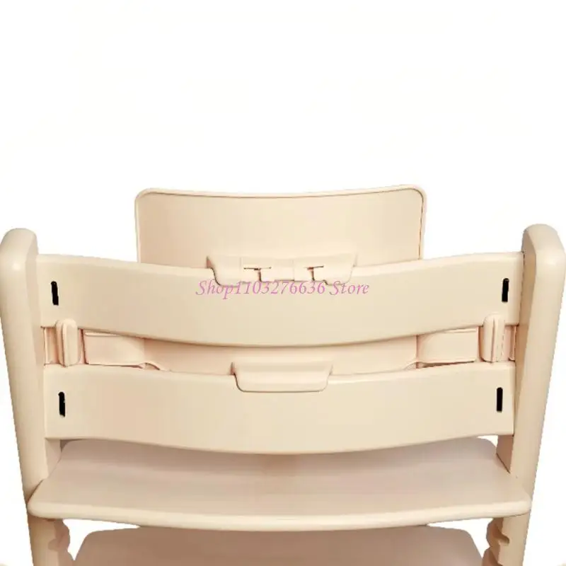 R6FD Lightweight Kids Dining Chair Safety Fence Backrest Included Space Saving Design For Growth Chairs