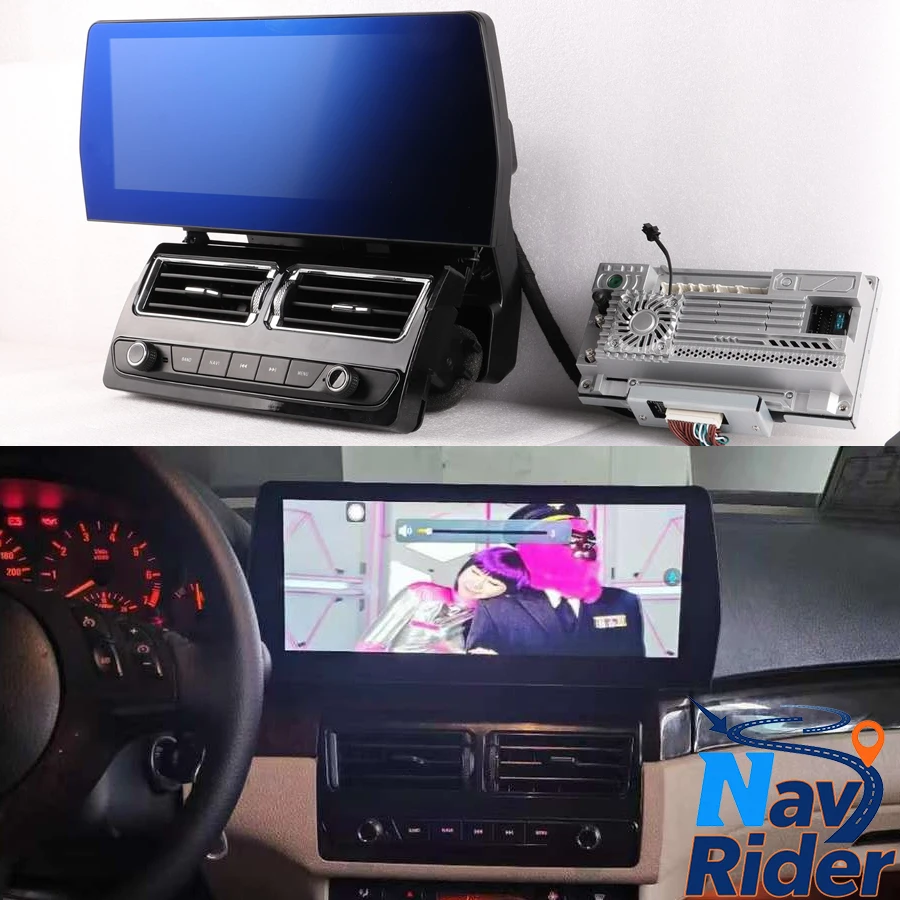 

For BMW 3 Series E46 1999-2004 Stereo Car Multimedia Player GPS Navigation DSP 12.3" Android Screen 10.25" LCD Dashboard Cluster