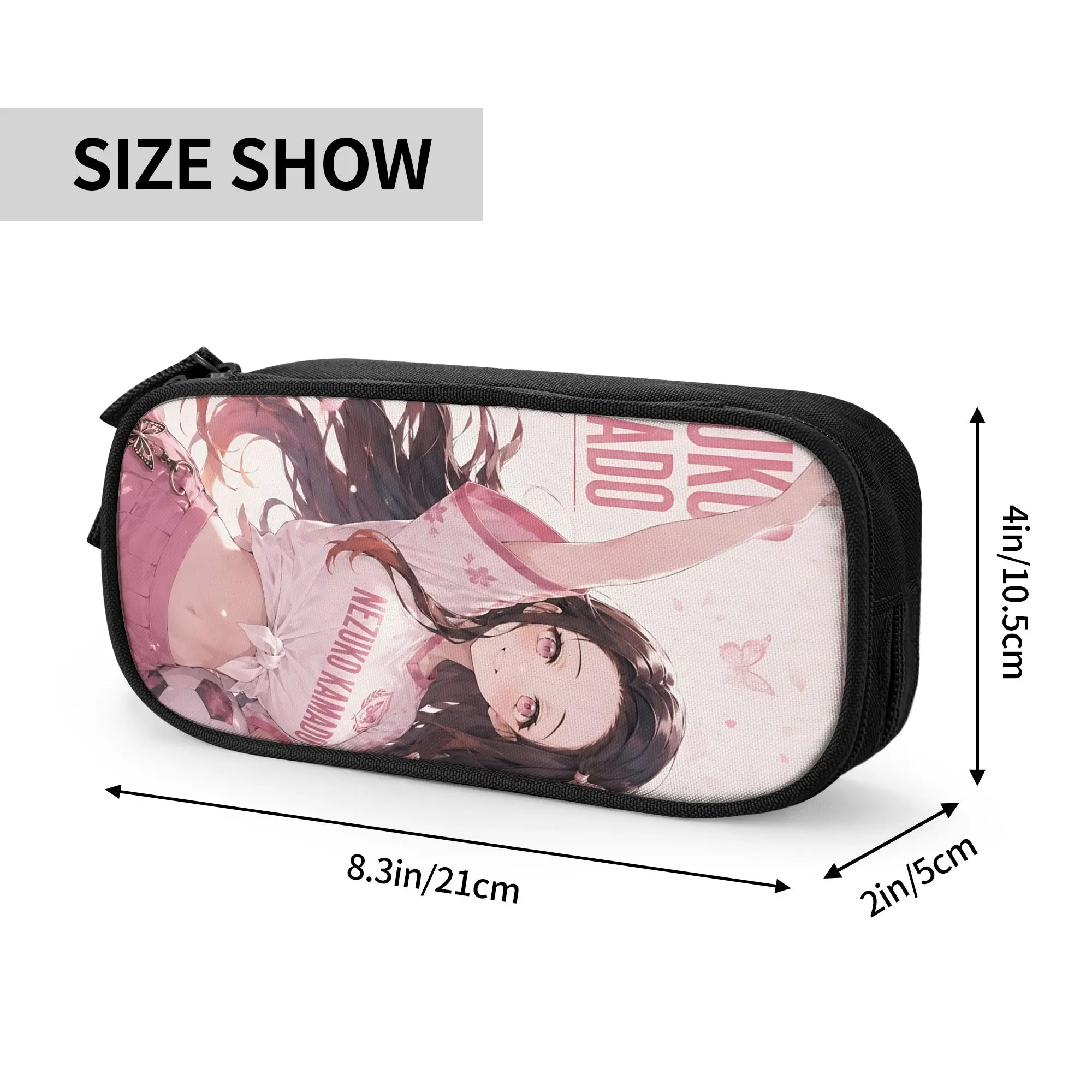 Custom Demon Slayer Large Capacity Bags for Child  Handheld Study Bag for Boys Gilrs Kids