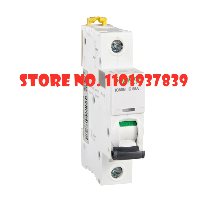 

Acti9 iC65N 1P Miniature Circuit Breaker C Curve MCB 1A 2A 4A 6A 10A 16A 20A 25A 32A 40A 50A 63A Air Switch