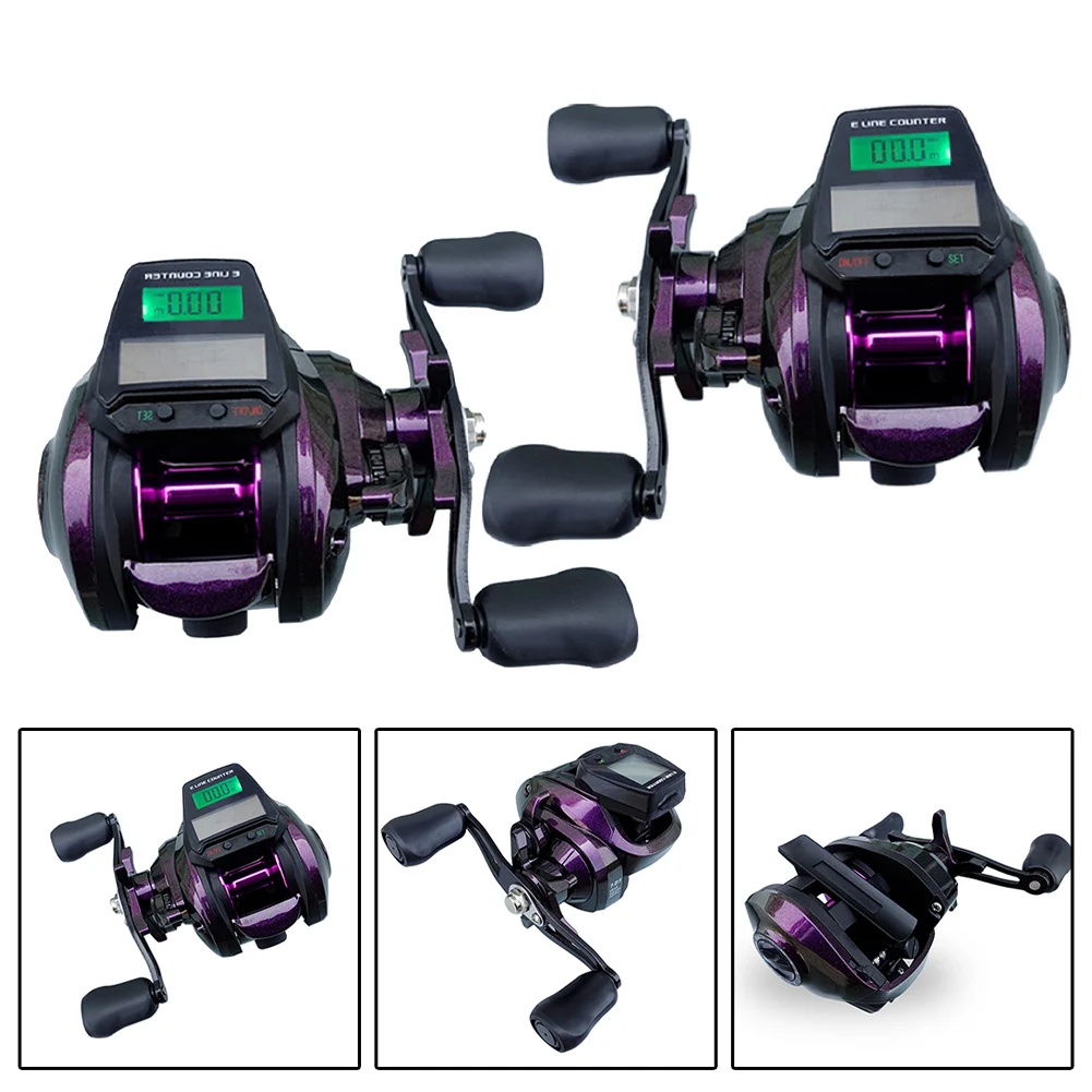 Reels, Fishing Reel Reel Plastic + Metal About 250g Approx.14.2*12*7.5cm As Shown In The Picture Digital Fishing Reel