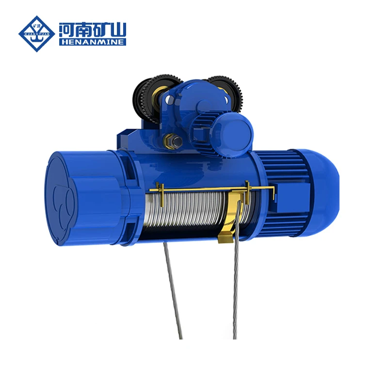 Customized CE ISO Certificated CD Type Hoist Single Speed Traveling Electric Wire Rope Hoist Winch 5t 10t New Retail Use