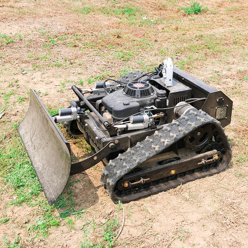 Cheap Price Wireless zero Turn   Crawler Grass Cutter Remote Control Lawn Mower with Accessories