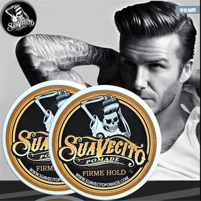 Suavecito Unisex Hair Color Wax Mud pomade Molding Hair Styling Coloring tool keep hair menshairstyle ointment hairstyles gel