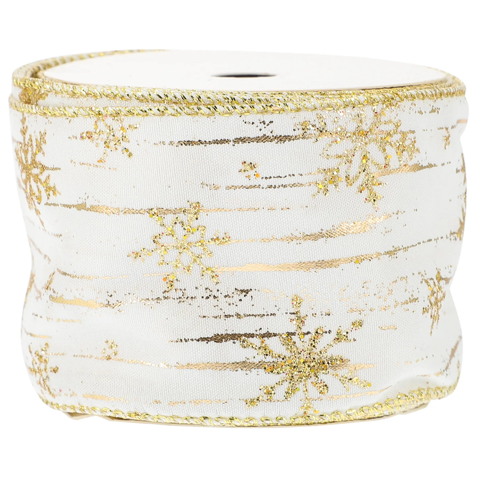 

1 Roll 10 Yards Christmas Tree Ribbon Bow Making Satin Fabric For Gift Wrapping Craft Diy Hair Bows Dress Accessories Cloth