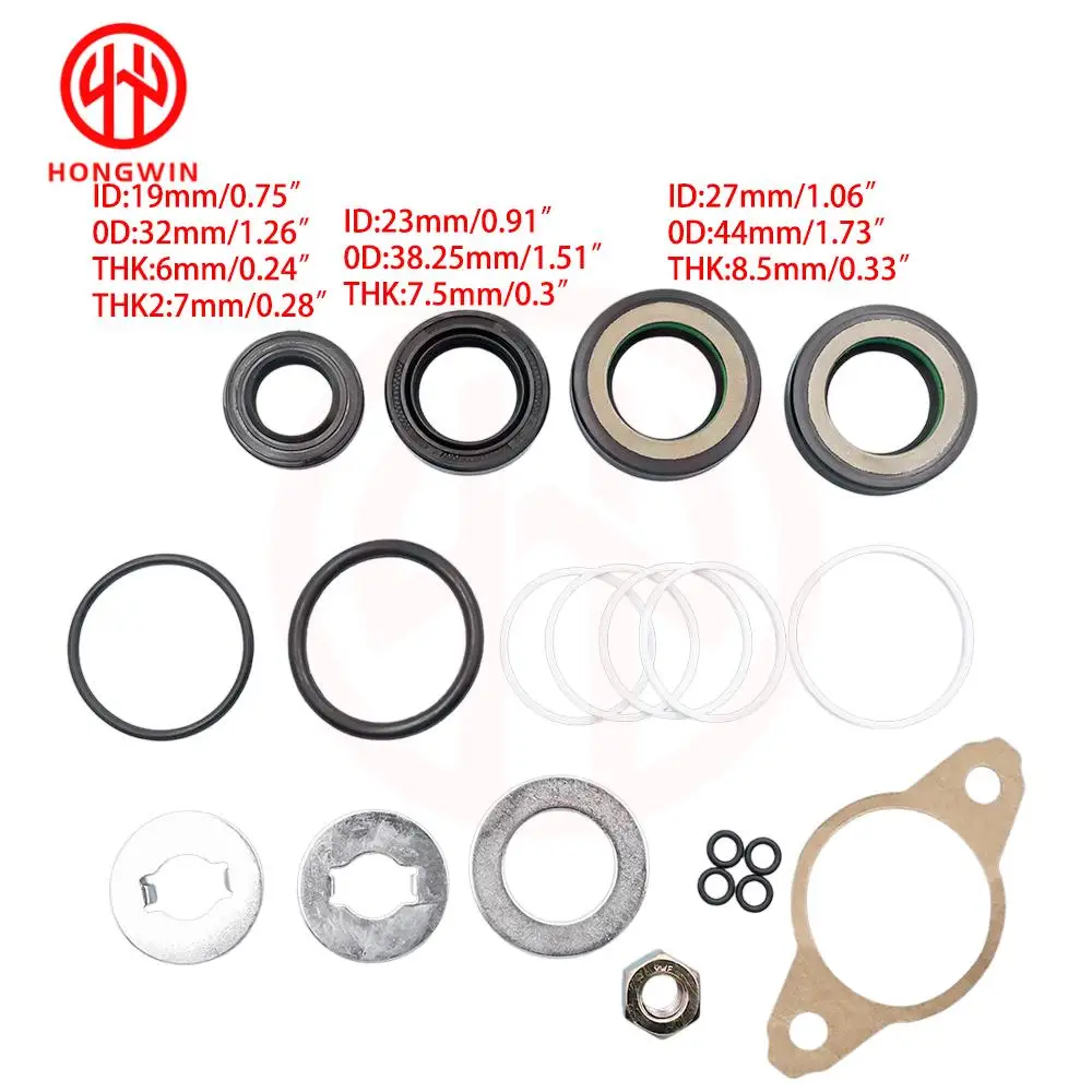 Power Steering Rack and Pinion Seal Gasket Repair Kit OEM 04445-48010 0444548010 For Toyota Camry Highlander Lexus ES300 ES330