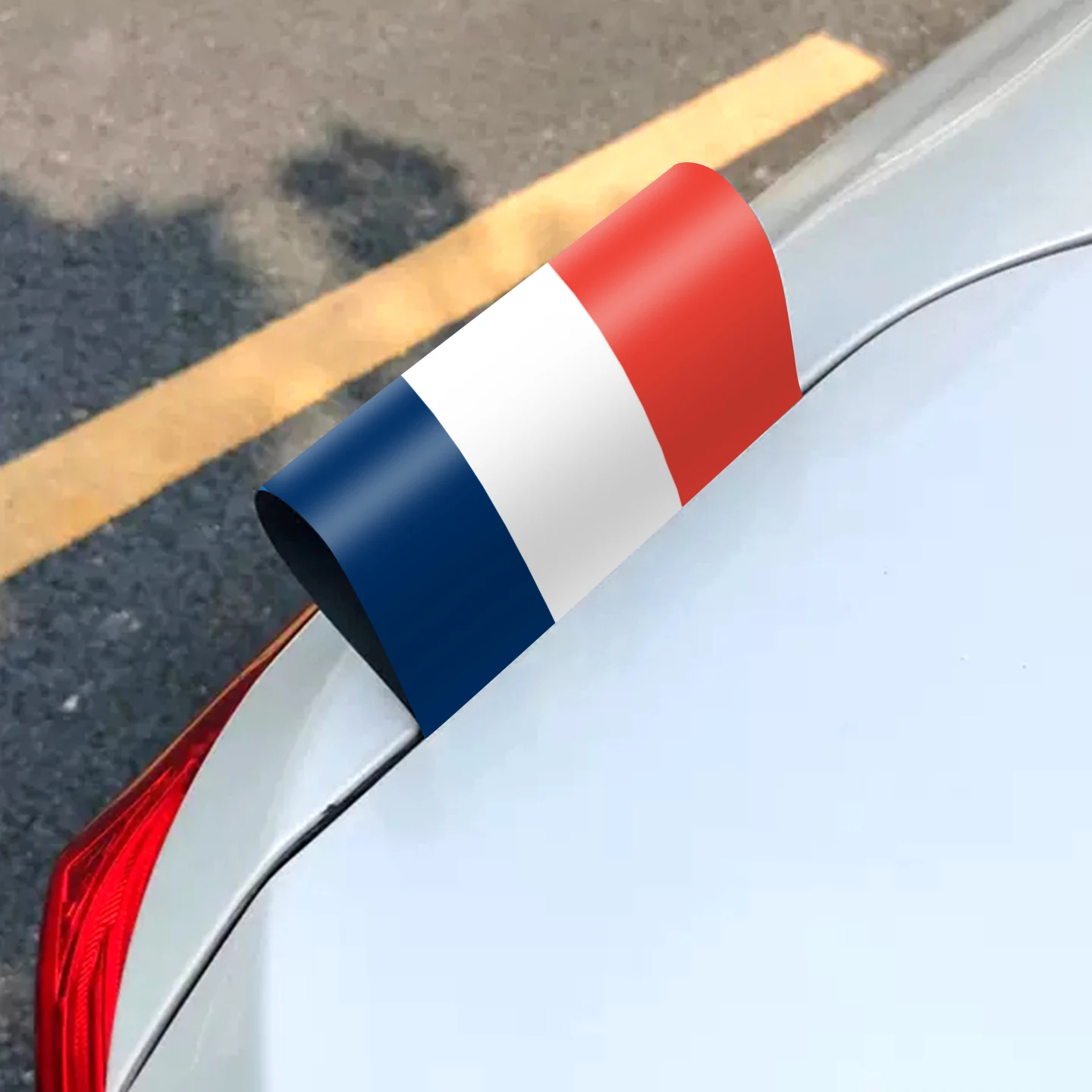 2026 Countries National Flag Car Washing Label Football Fan Football Cup Reversible Rear Door Waterproof Decoration Toy Sticker