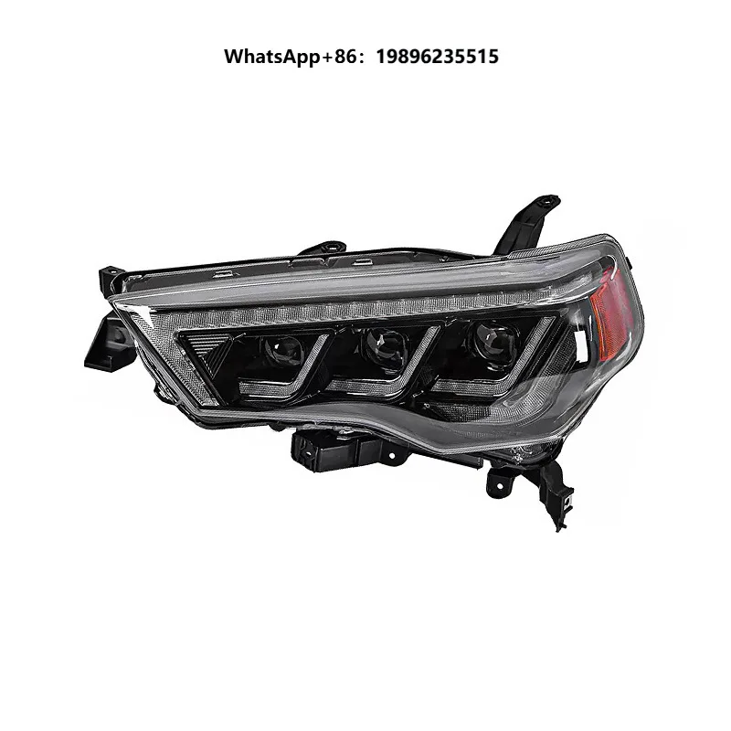 LED Headlight High Brightness Front Enhanced Visibility Durable Construction 12 V 50 W 6000 IP67 Universal Fitment