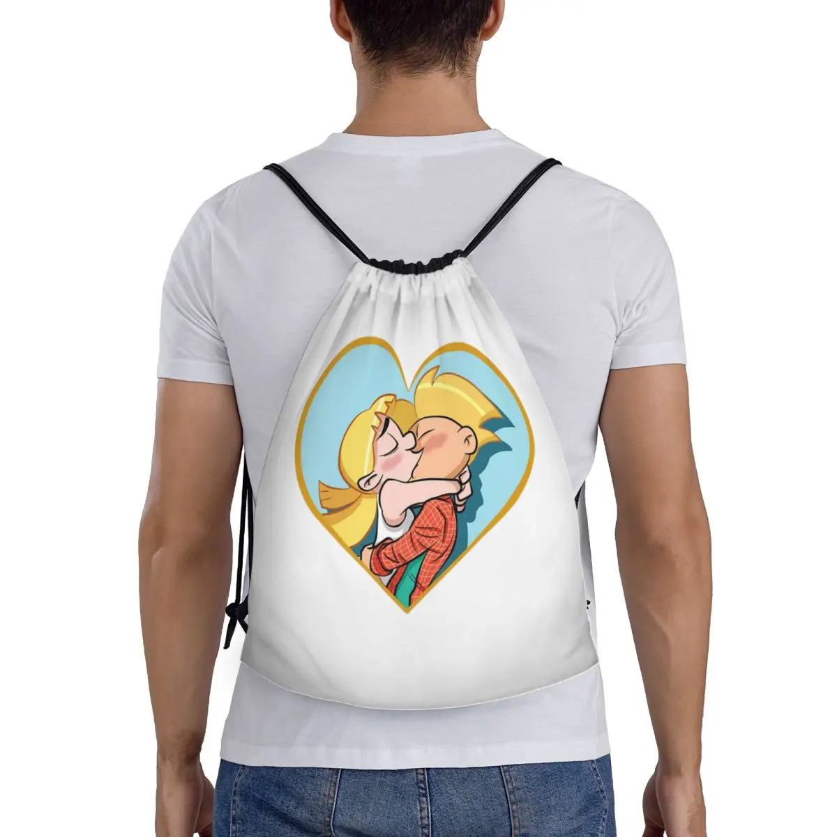 

Рюкзаки с героями мультфильмов «Хей Арнольд» и «Хельга Патаки», повседневные сумки-мешки на шнурке, сумки для хранения, сумки для книг, для путешествий и студентов