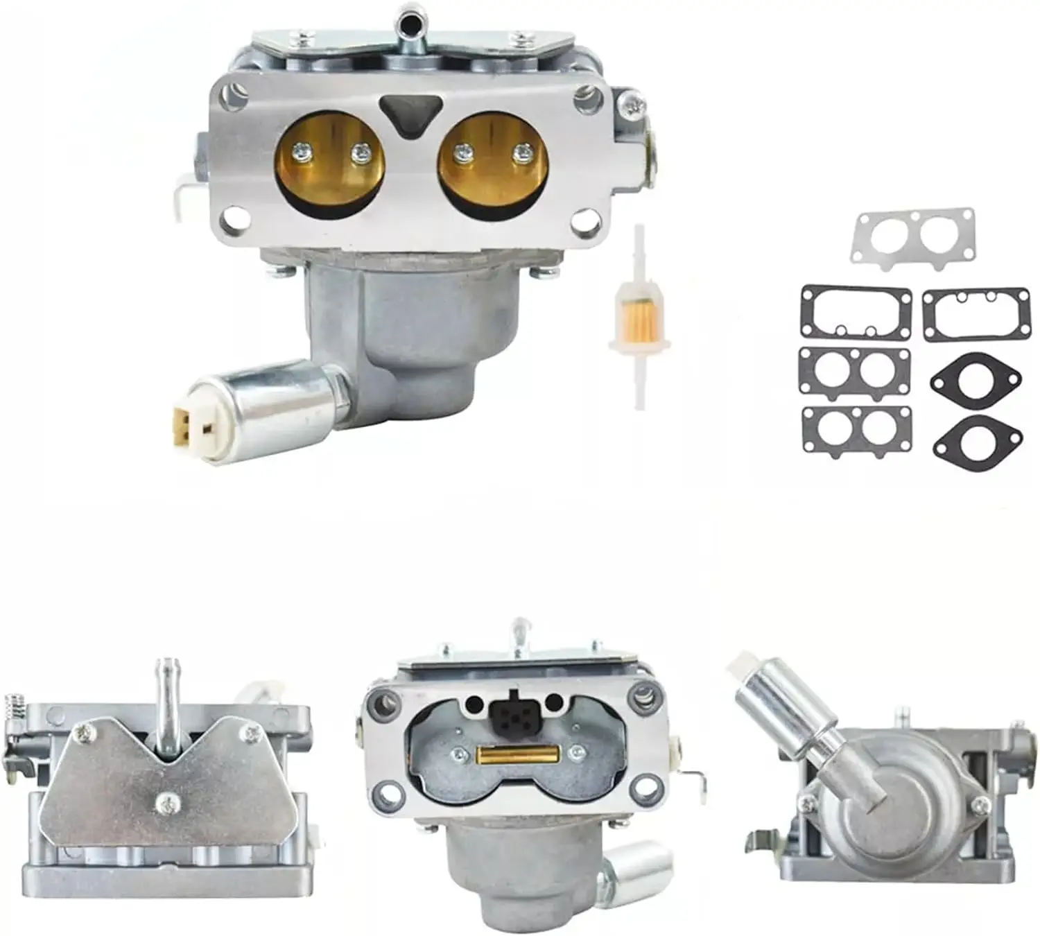 791230 Carburetor compatible with Briggs & Stratton V-Twin 4 Cycle 20HP 21HP 23HP 24HP 25HP 407777 405777 MIA10632 Vertical Engi