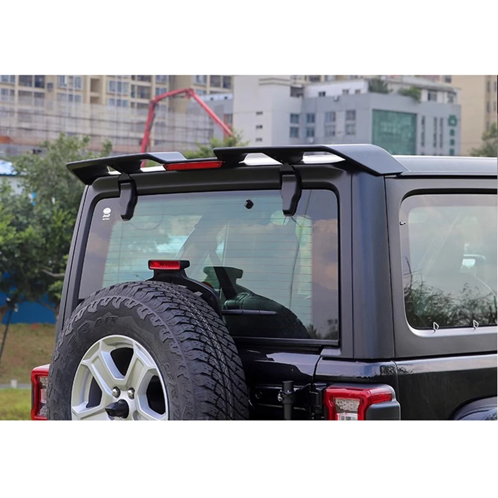 FOR  Jeep Wrangler JK 07-17 & JL 2018-2021 LANTSUN J367 JL1195 Rear Spoiler /tailplane New style