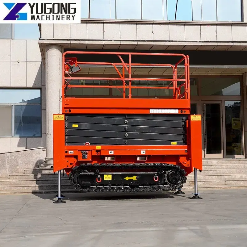 High Quality Scissor Lift 6-16m Aerial Platform Lift Self Propelled Electric Mini Scissor Lift/Hydraulic Scissor Lift