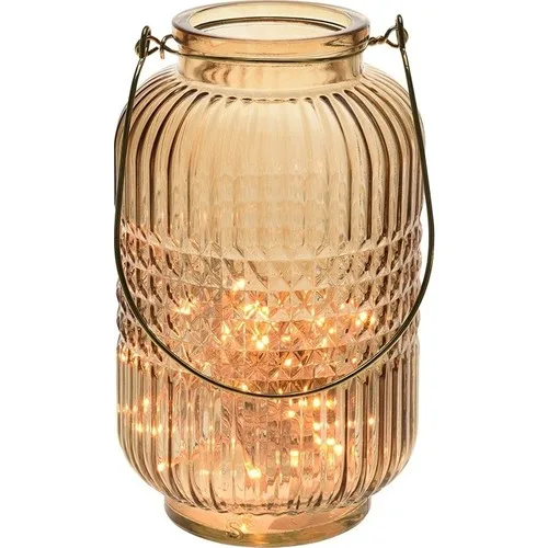 Tmall Home Design With Led Jar Light Coffee 14x14 FENER-101663