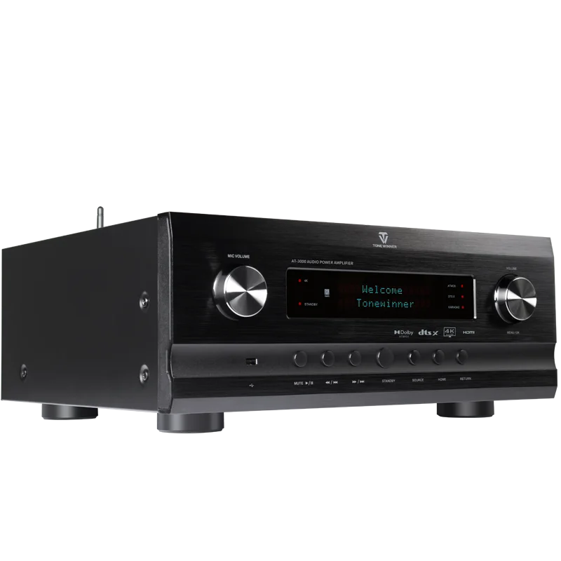 Receiver Amplifier With Dolby Atmos 13-ch Decoding DTSX TF Card USB Disk for Music Manufacturer's Price